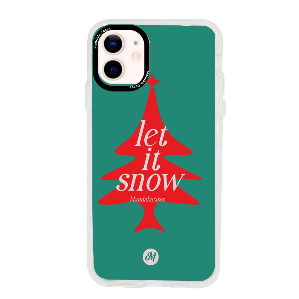 Cases para iphone 12 Mini Let it snow - Mandala Cases