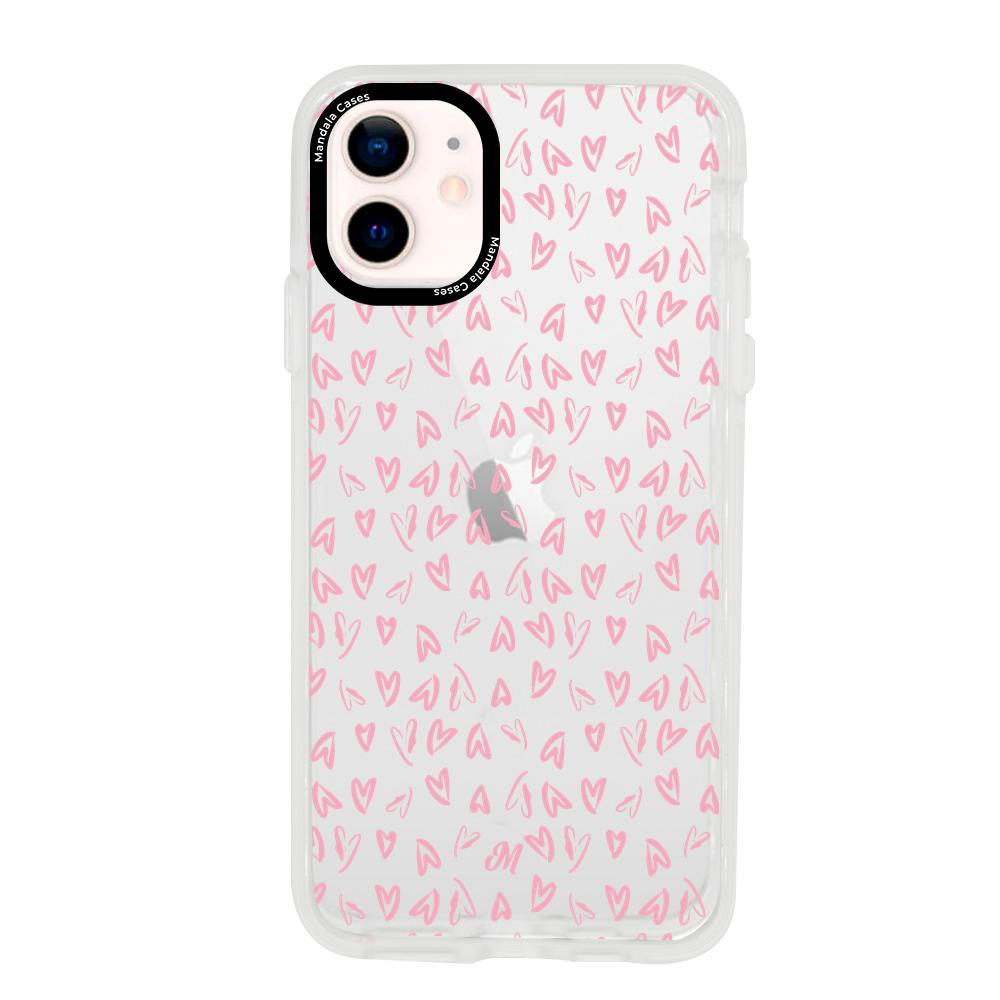 Cases para iphone 12 Mini Corazónes Coquette - Mandala Cases