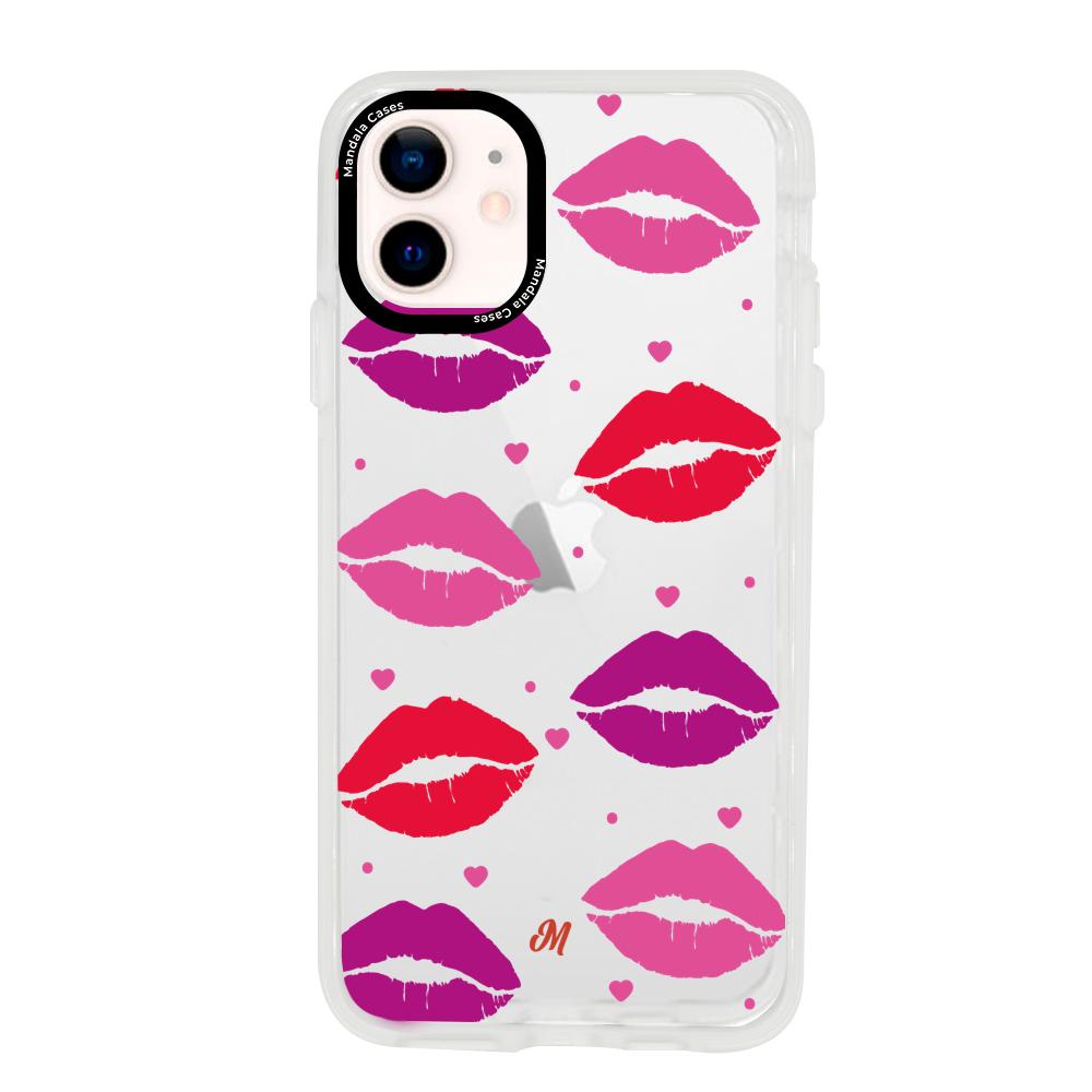 Cases para iphone 12 Mini Kiss colors - Mandala Cases