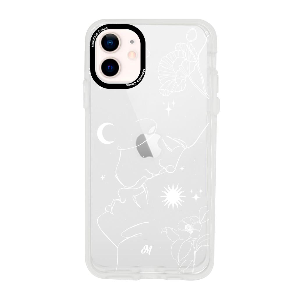 Cases para iphone 12 Mini Love Line White - Mandala Cases