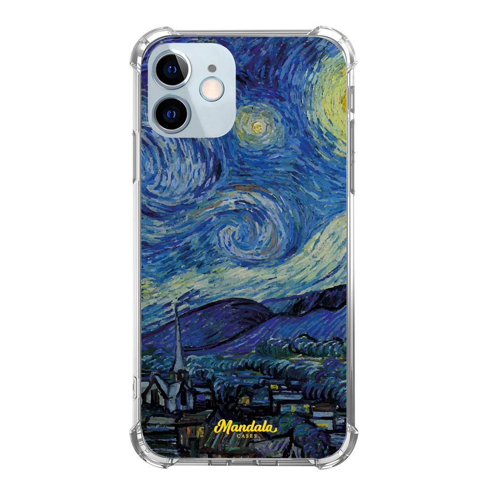 Case para iphone 12 Mini de La Noche Estrellada- Mandala Cases