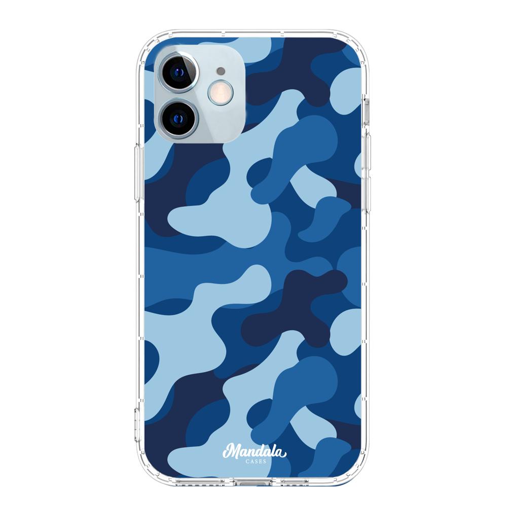 Estuches para iphone 12 Mini - Blue Militare Case  - Mandala Cases