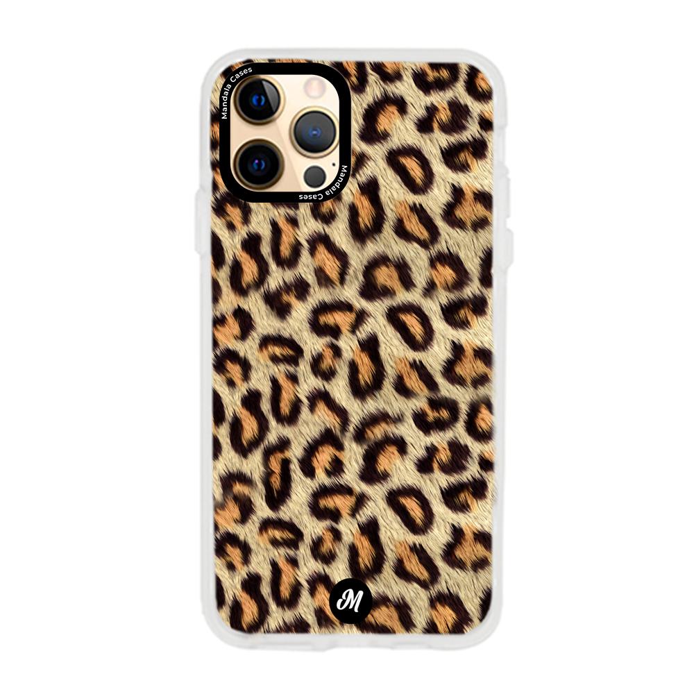 Funda Leopardo Peludo iPhone