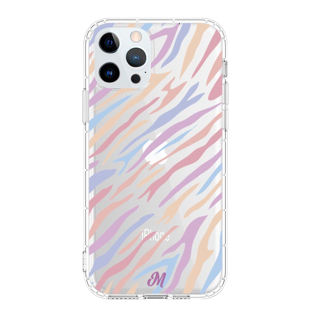 Case para iphone 12 pro max Funda Líneas de Colores - Mandala Cases