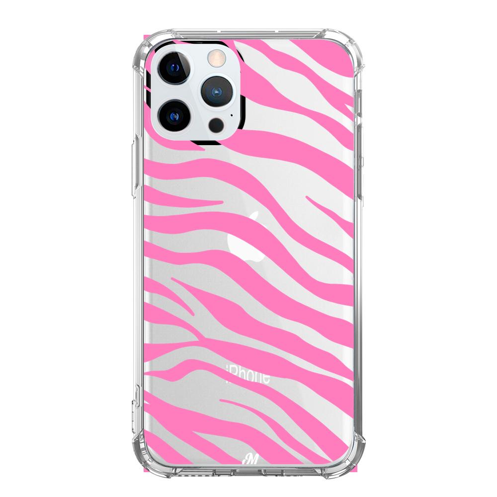 Case para iphone 12 pro max Zebra Rosada - Mandala Cases