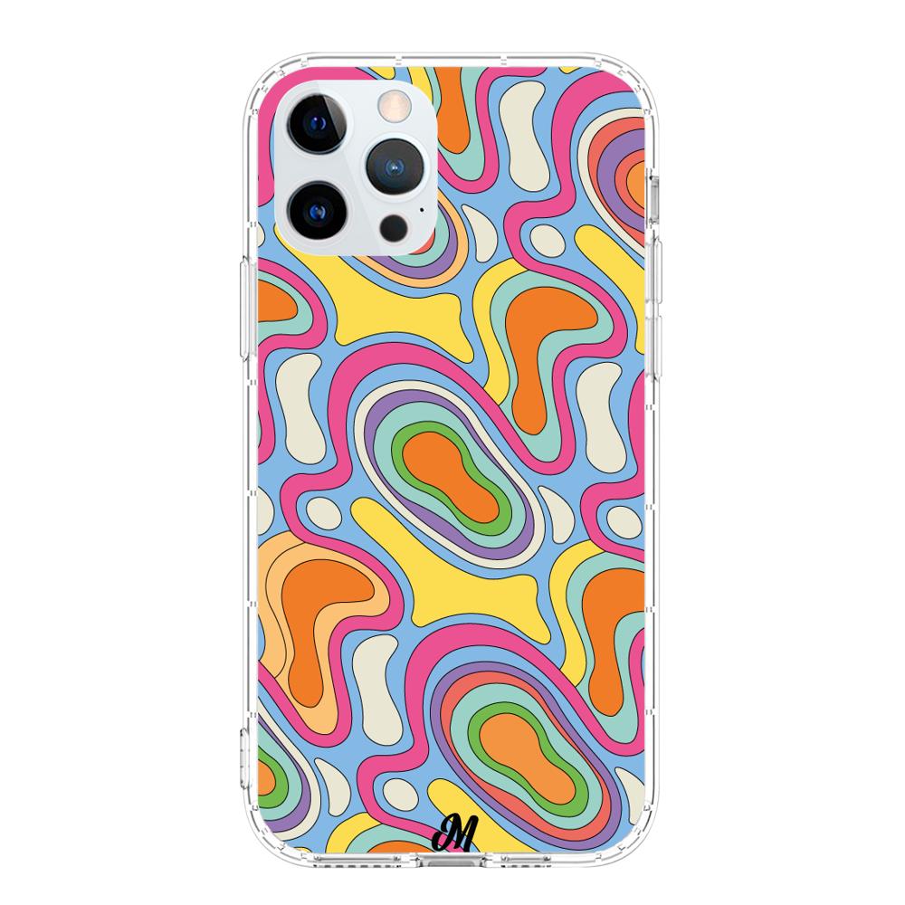 Case para iphone 12 pro max Hippie Art   - Mandala Cases