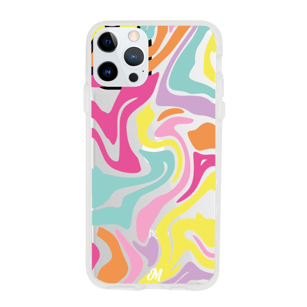Case para iphone 12 pro max Color lines - Mandala Cases