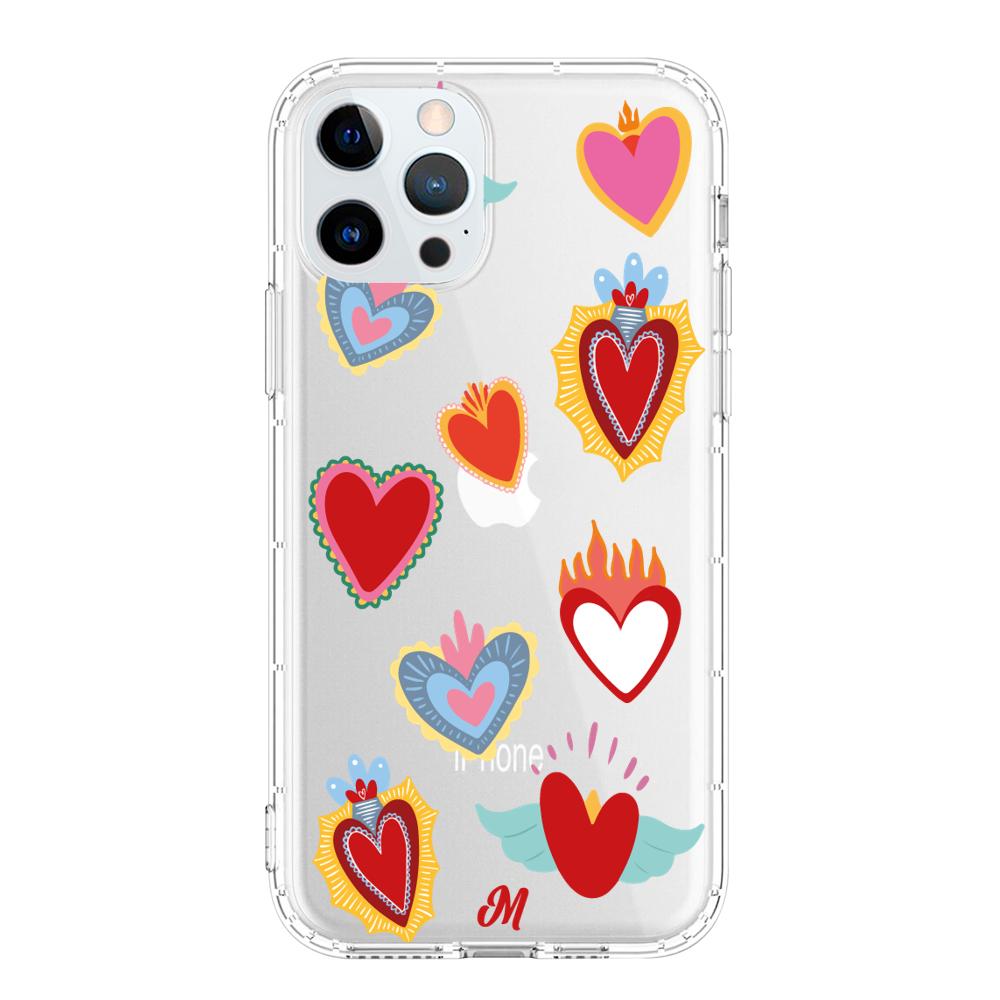 Case para iphone 12 pro max Corazón de Guadalupe - Mandala Cases