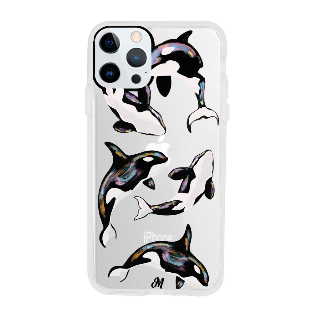 Case para iphone 12 pro max Ballenas marinas - Mandala Cases