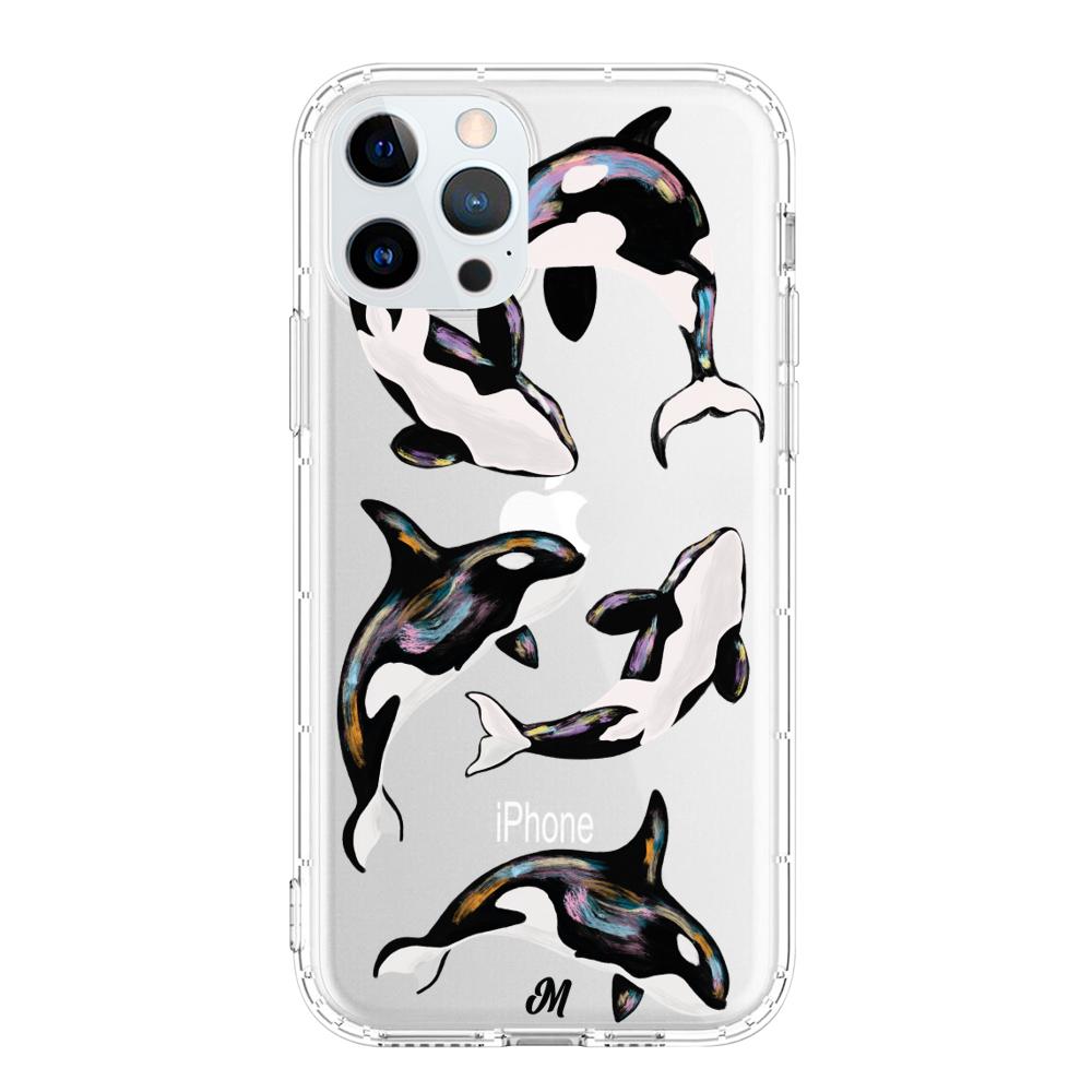 Case para iphone 12 pro max Ballenas marinas - Mandala Cases