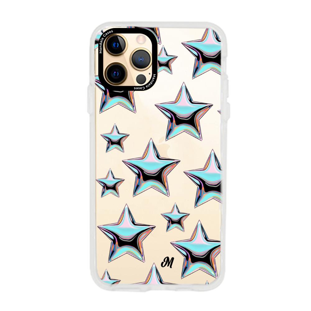 Case para iphone 12 pro max Estrellas tornasol  - Mandala Cases
