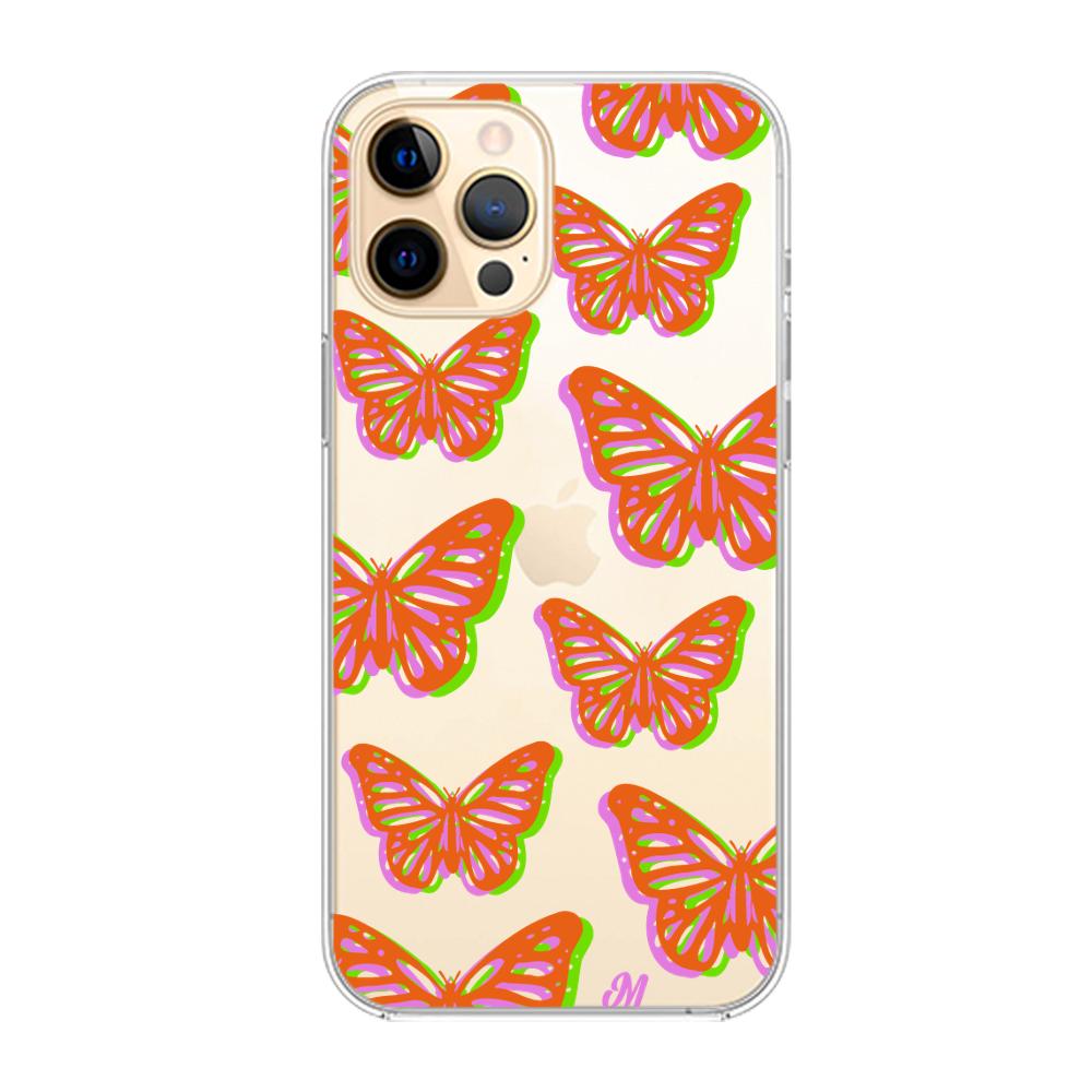 Case para iphone 12 pro max Mariposas rojas aesthetic - Mandala Cases