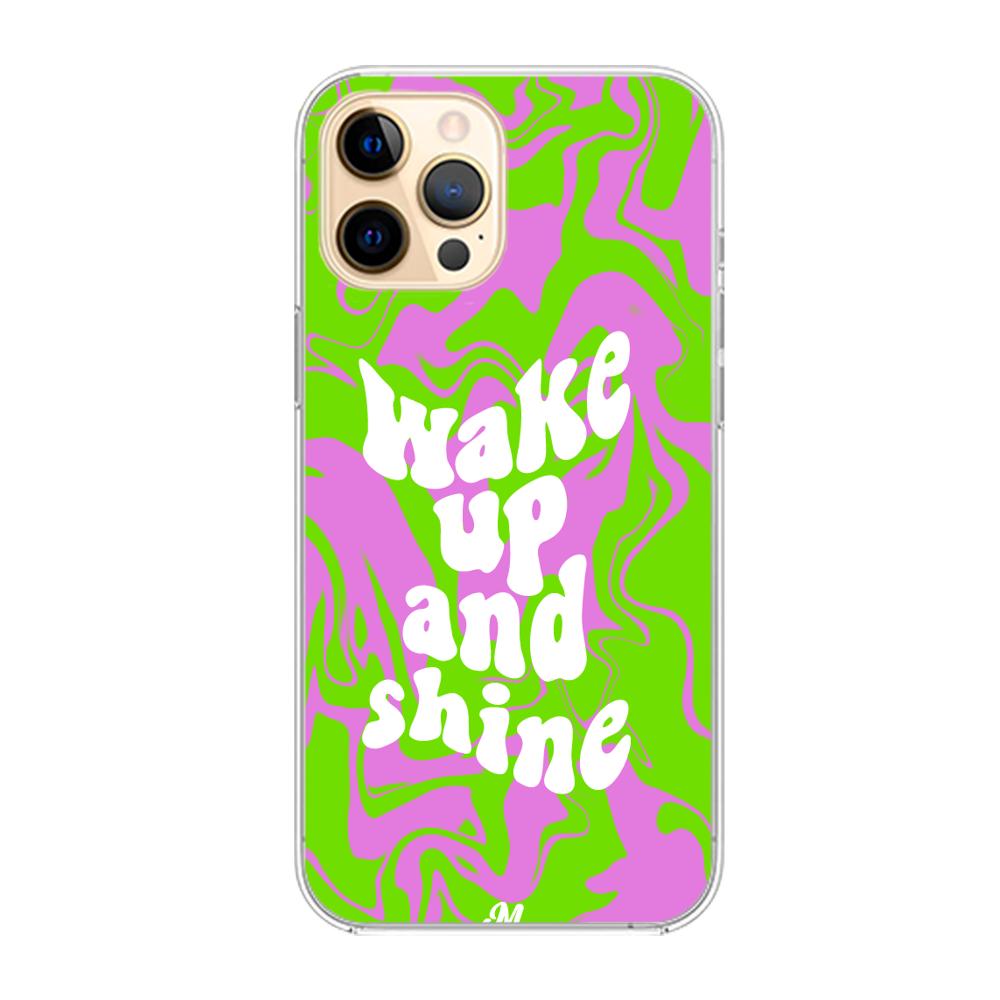 Case para iphone 12 pro max wake up and shine - Mandala Cases