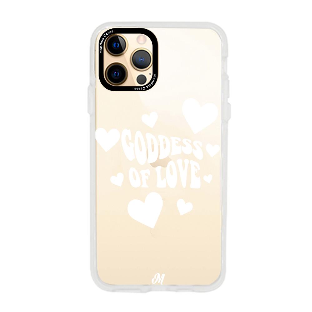Case para iphone 12 pro max Goddess of love blanco - Mandala Cases