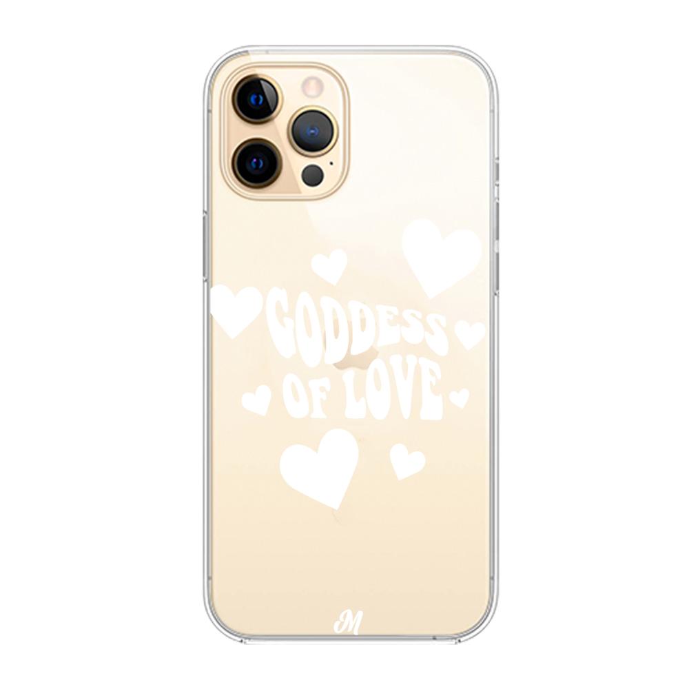 Case para iphone 12 pro max Goddess of love blanco - Mandala Cases