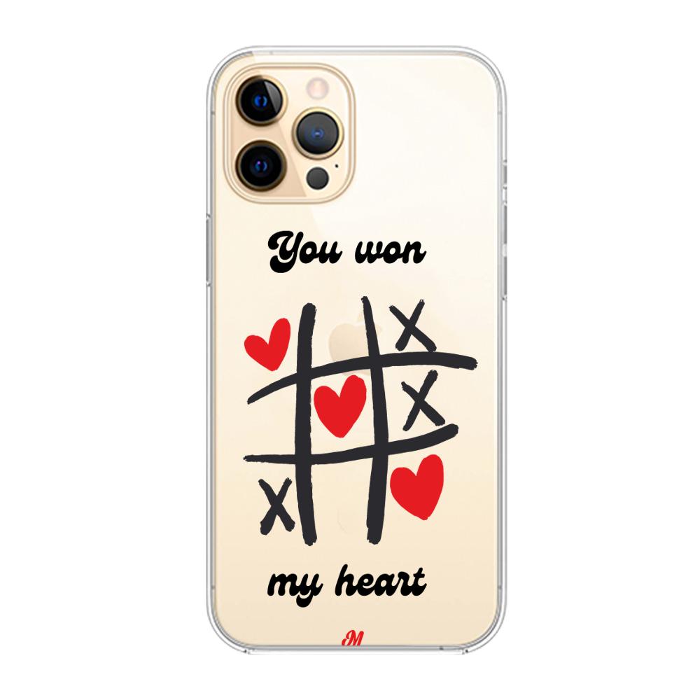 Case para iphone 12 pro max You Won My Heart - Mandala Cases