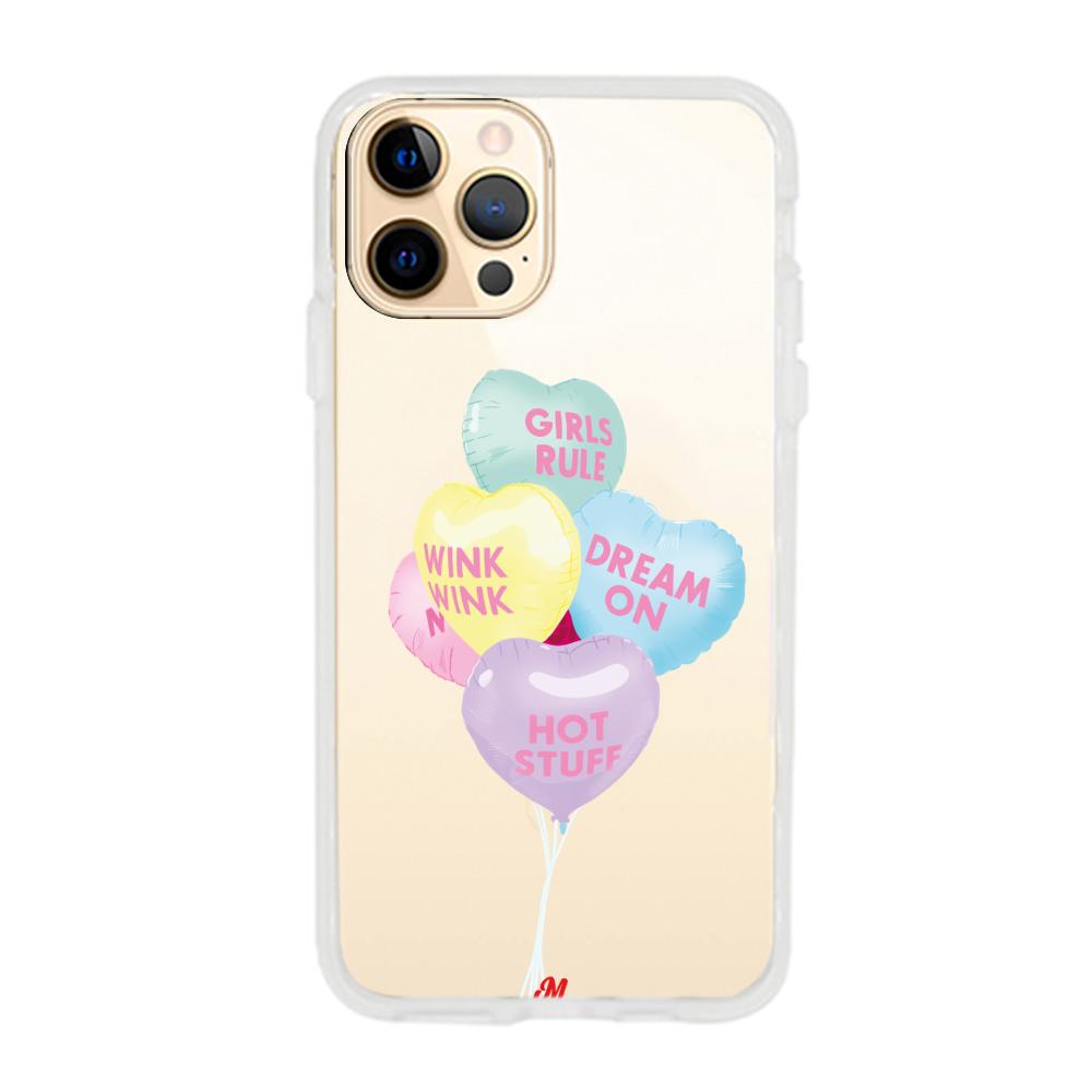 Case para iphone 12 pro max Lovely Balloons - Mandala Cases