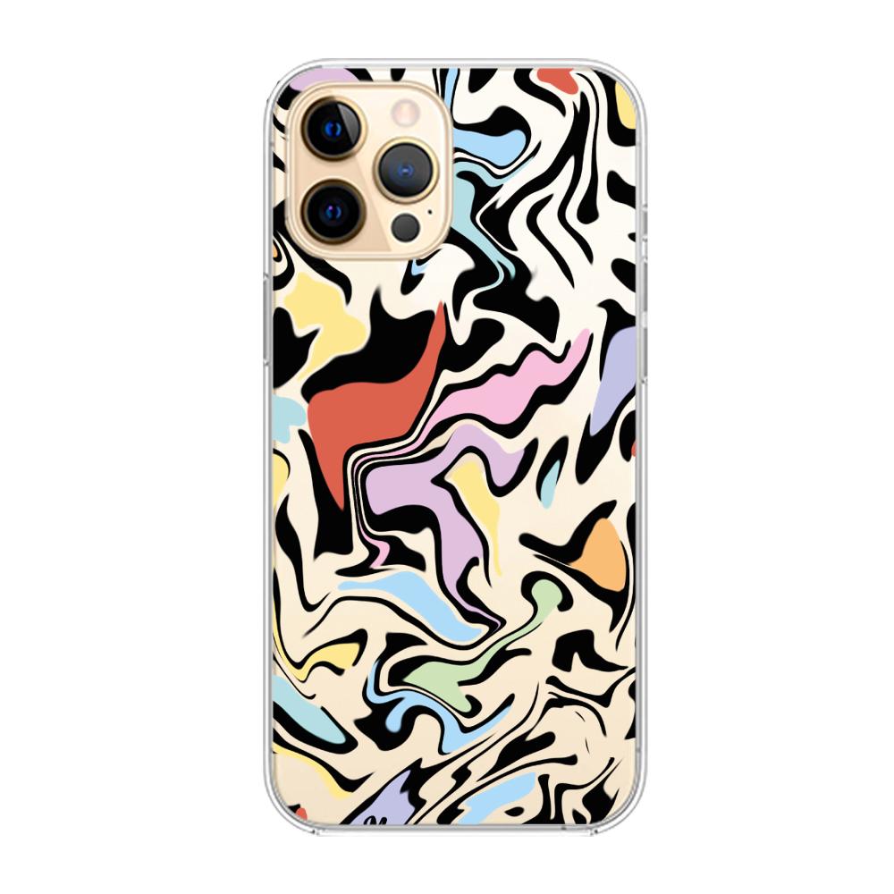 Case para iphone 12 pro max Lineas coloridas - Mandala Cases