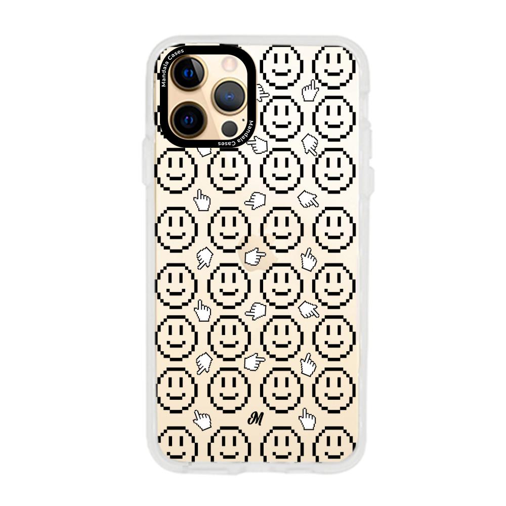 Case para iphone 12 pro max Caritas pixel - Mandala Cases