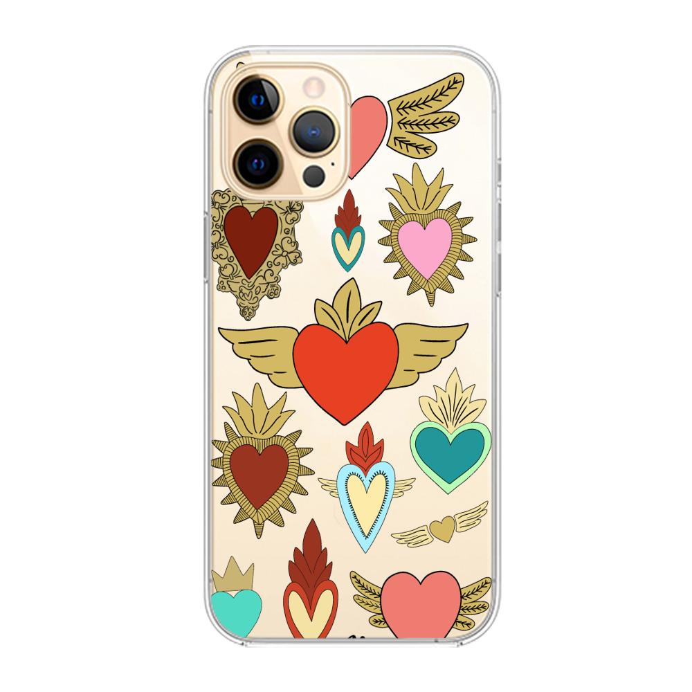 Case para iphone 12 pro max corazon angel - Mandala Cases