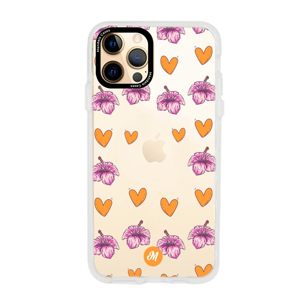 Cases para iphone 12 pro max Amor naranja - Mandala Cases