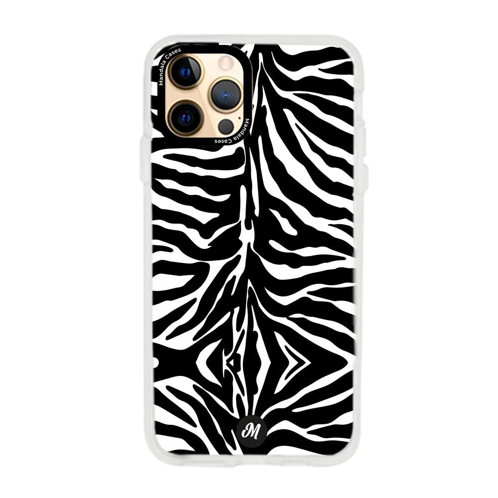 Cases para iphone 12 pro max Minimal zebra - Mandala Cases