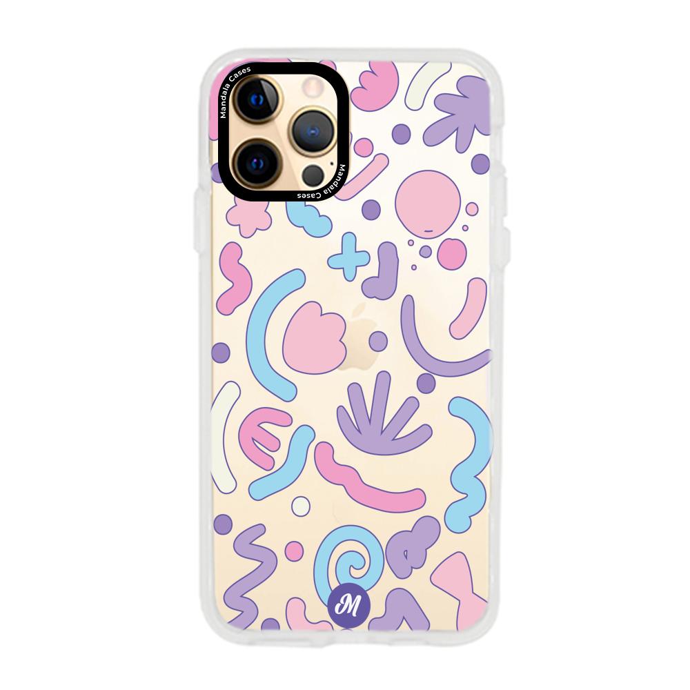 Cases para iphone 12 pro max Colorful Spots Remake - Mandala Cases