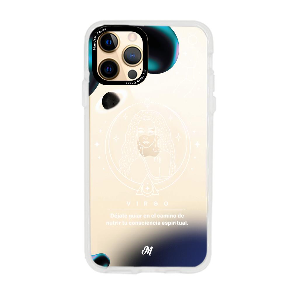 Cases para iphone 12 pro max VIRGO 24 TRANSPARENTE - Mandala Cases