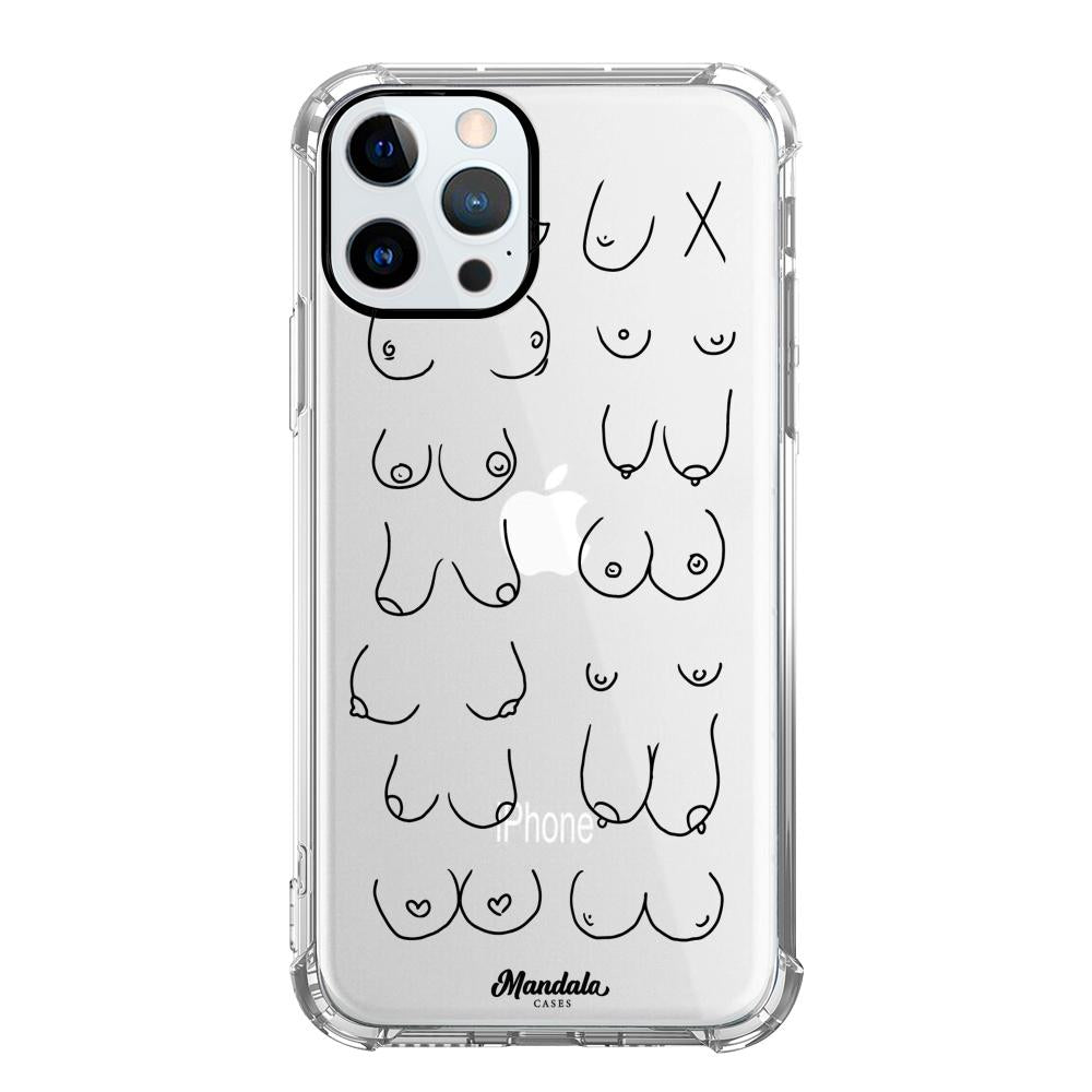 Estuches para iphone 12 pro max - Boobs Case  - Mandala Cases