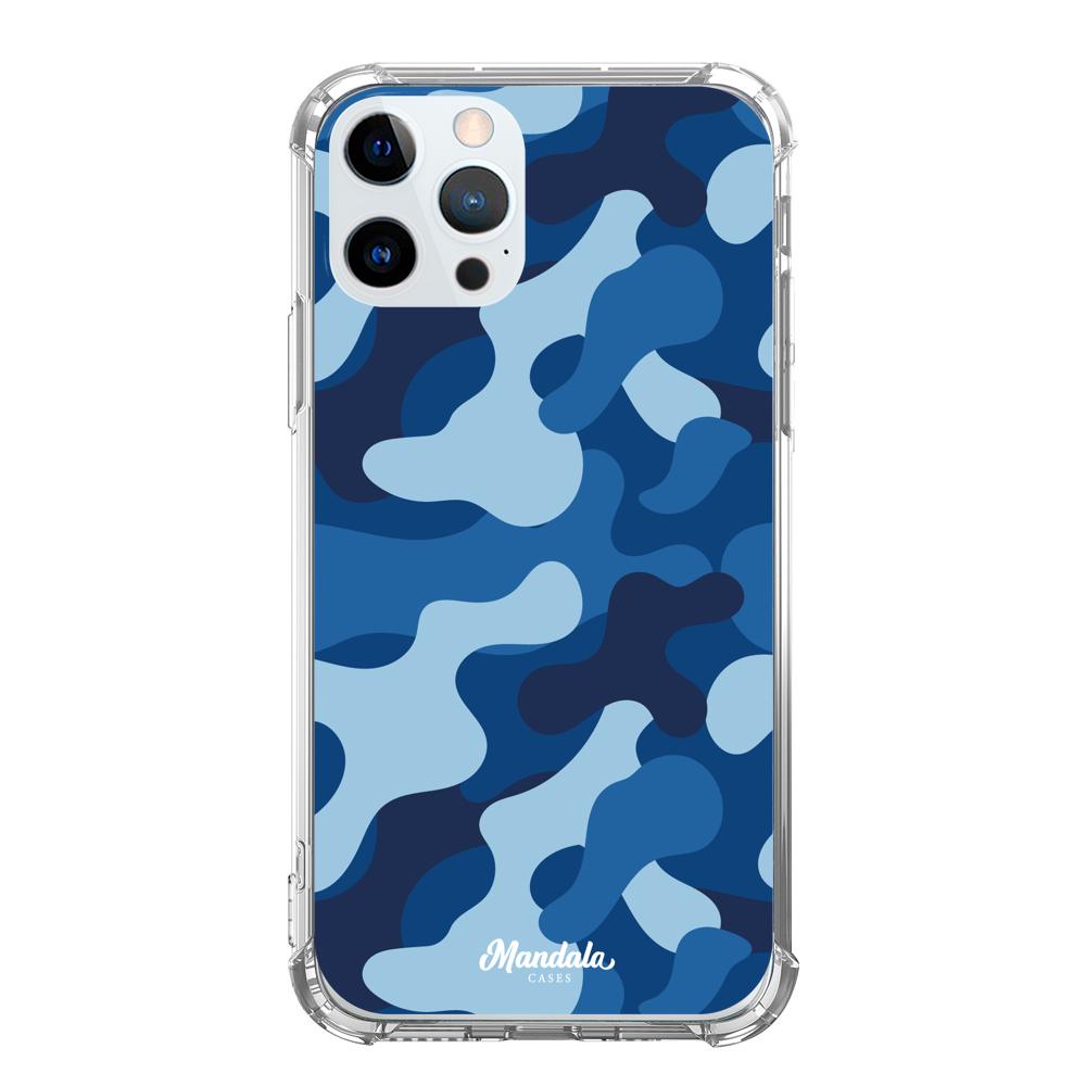 Estuches para iphone 12 pro max - Blue Militare Case  - Mandala Cases