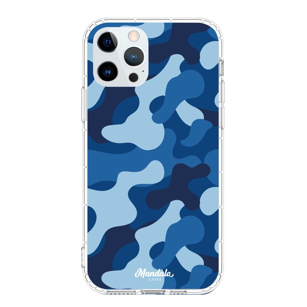 Estuches para iphone 12 pro max - Blue Militare Case  - Mandala Cases