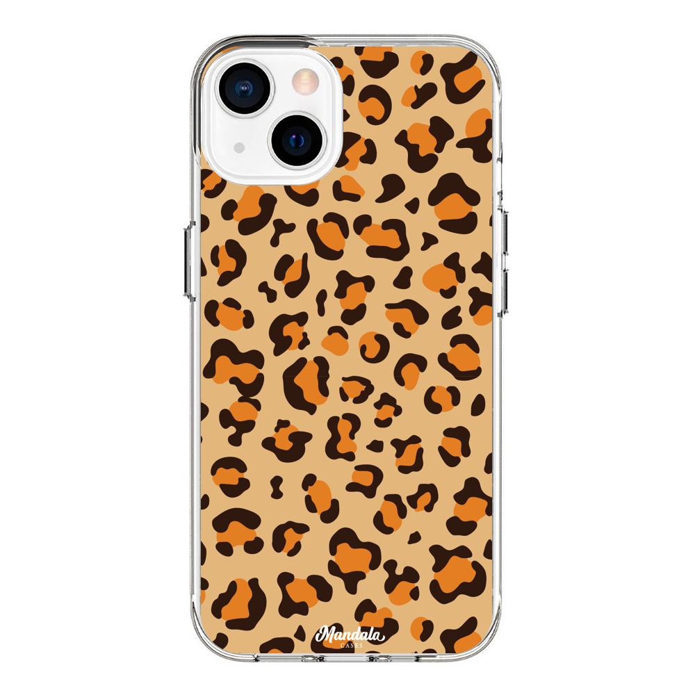 Case para iphone 13 Mini Funda de Leopardo  - Mandala Cases