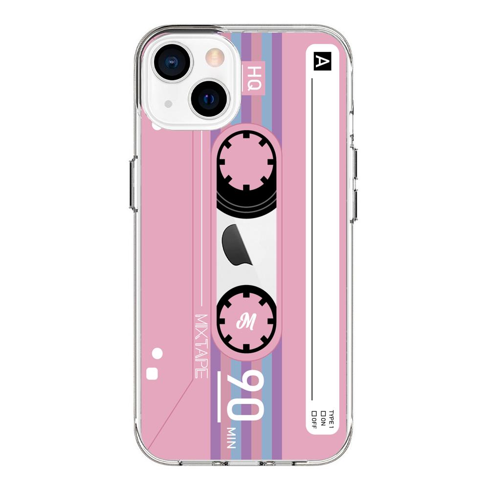 Case para iphone 13 Mini Funda Cassette Rosa - Mandala Cases