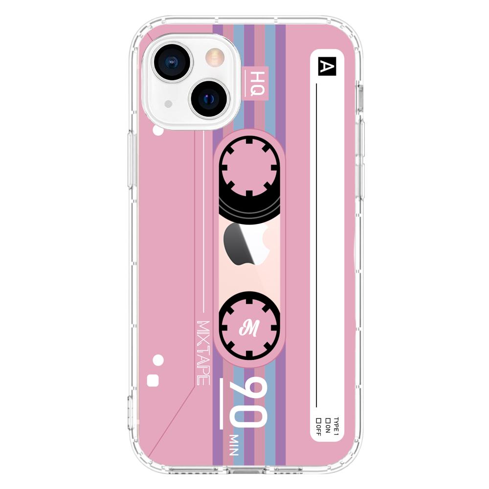 Case para iphone 13 Mini Funda Cassette Rosa - Mandala Cases