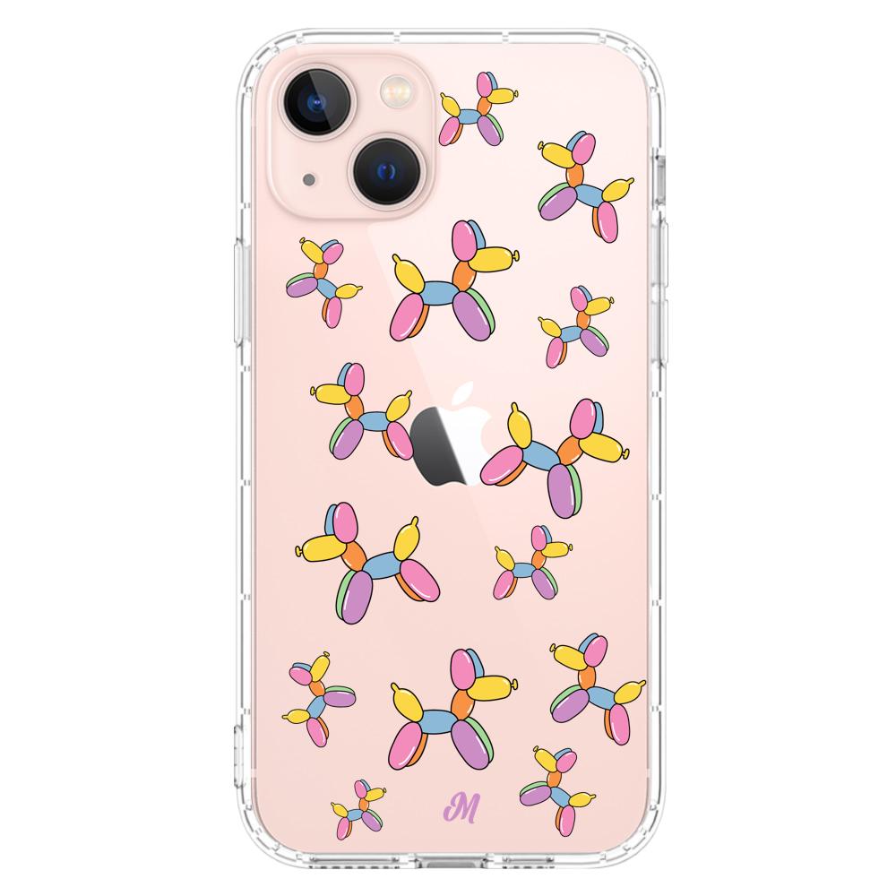 Case para iphone 13 Mini de Globos de Perritos - Mandala Cases