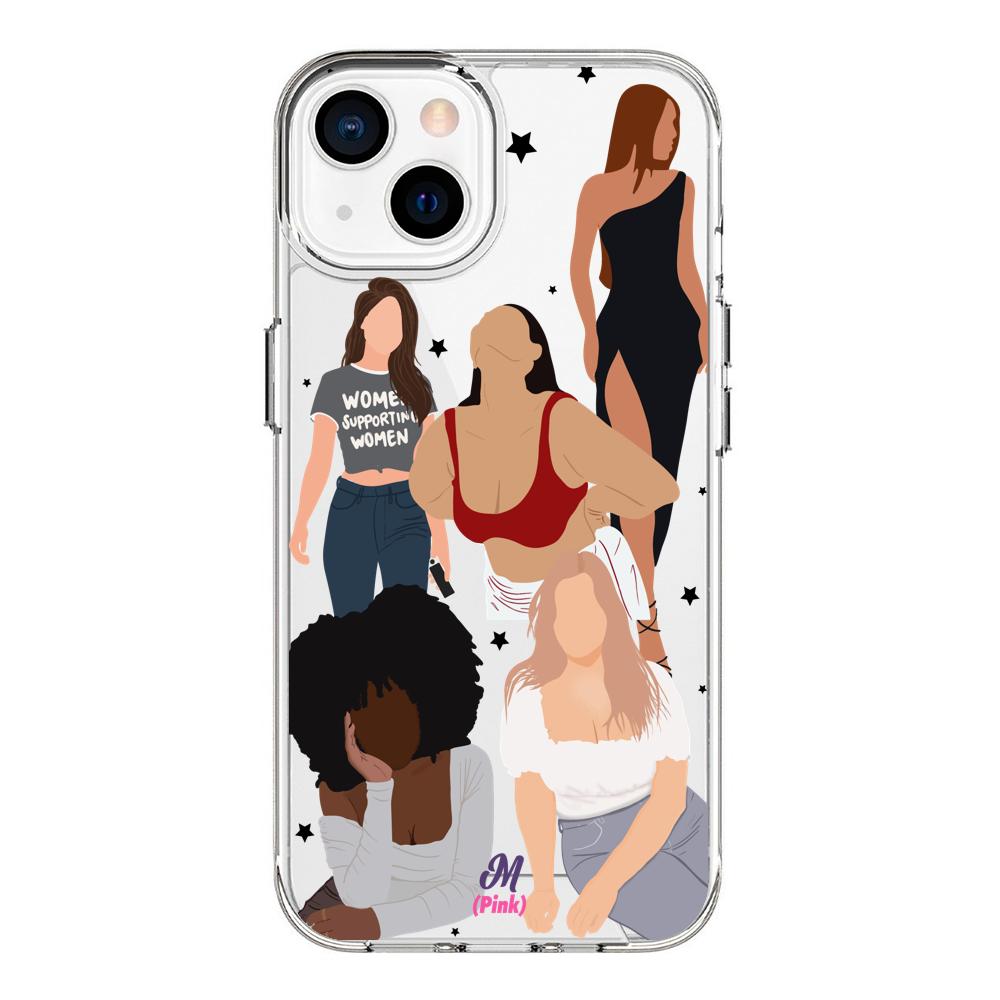 Case para iphone 13 Mini de Apoyo Femenino - Mandala Cases