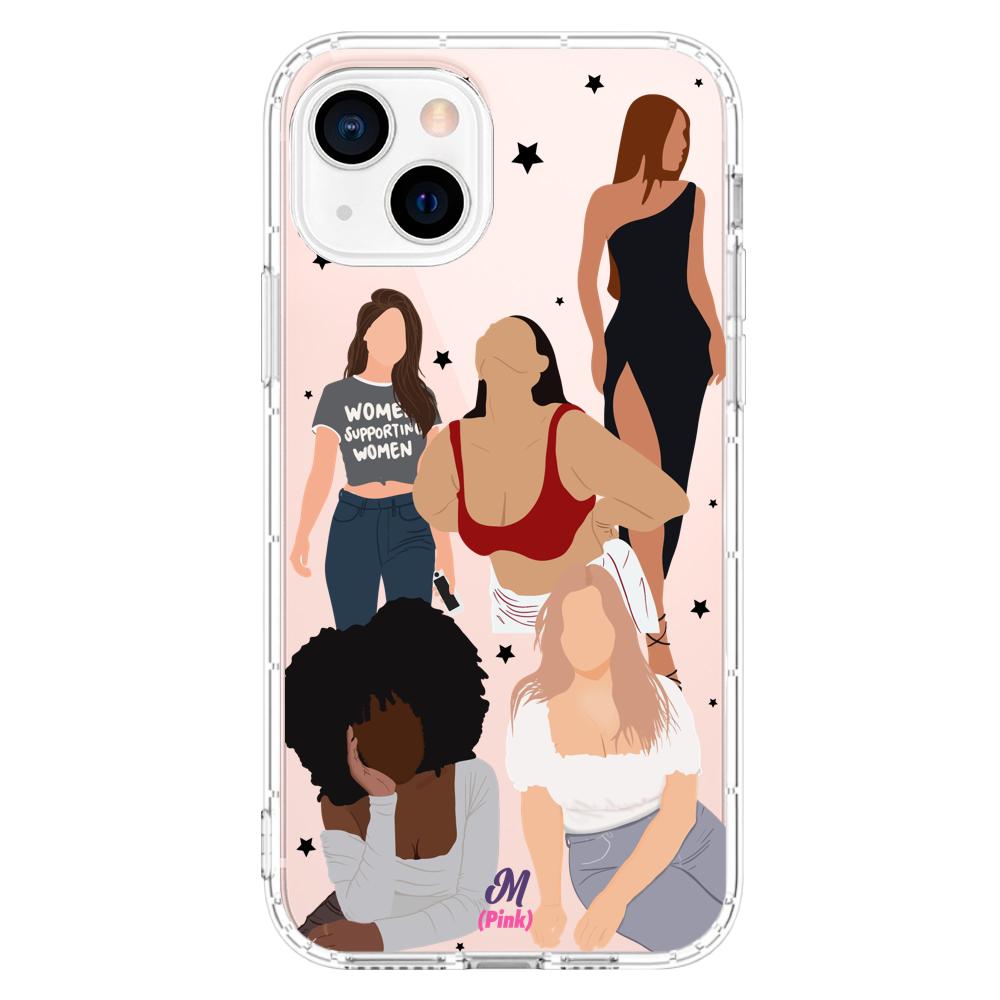 Case para iphone 13 Mini de Apoyo Femenino - Mandala Cases