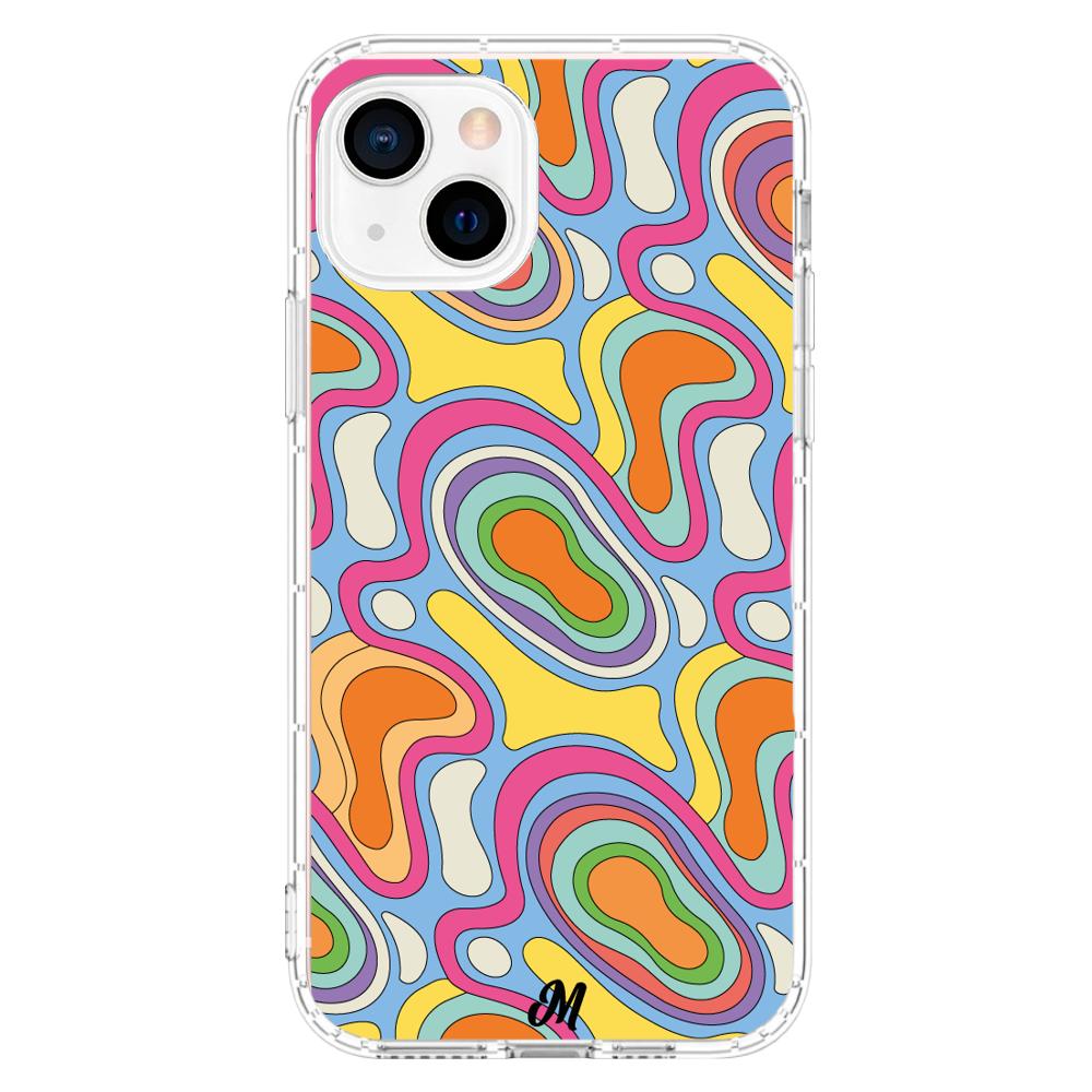 Case para iphone 13 Mini Hippie Art   - Mandala Cases
