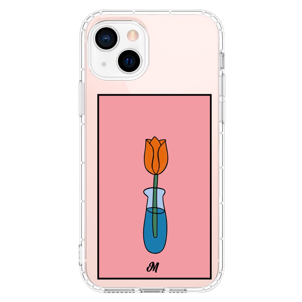 Case para iphone 13 Mini Tulipán - Mandala Cases
