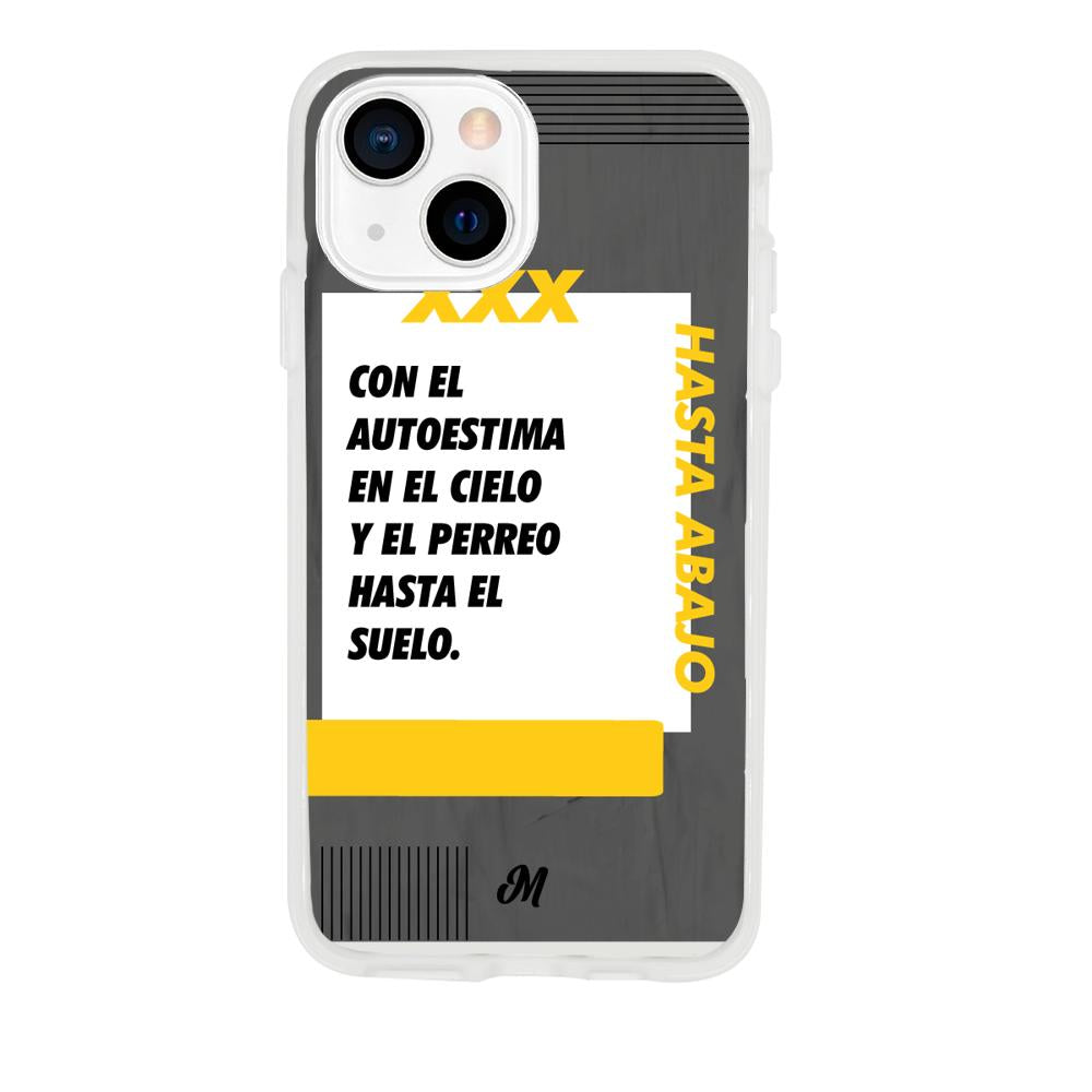 Case para iphone 13 Mini Con el autoestima en el cielo negro - Mandala Cases