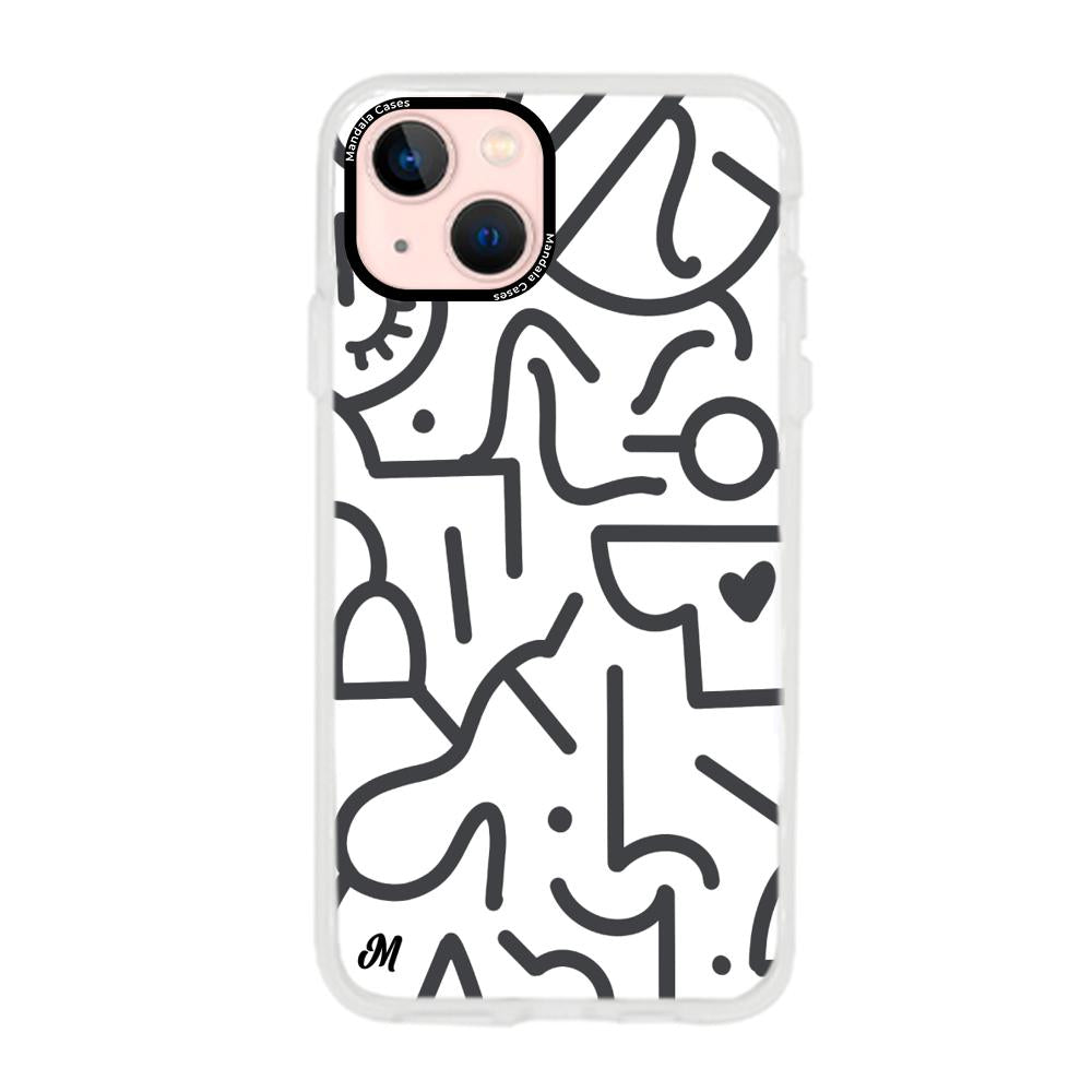 Case para iphone 13 Mini Arte abstracto - Mandala Cases