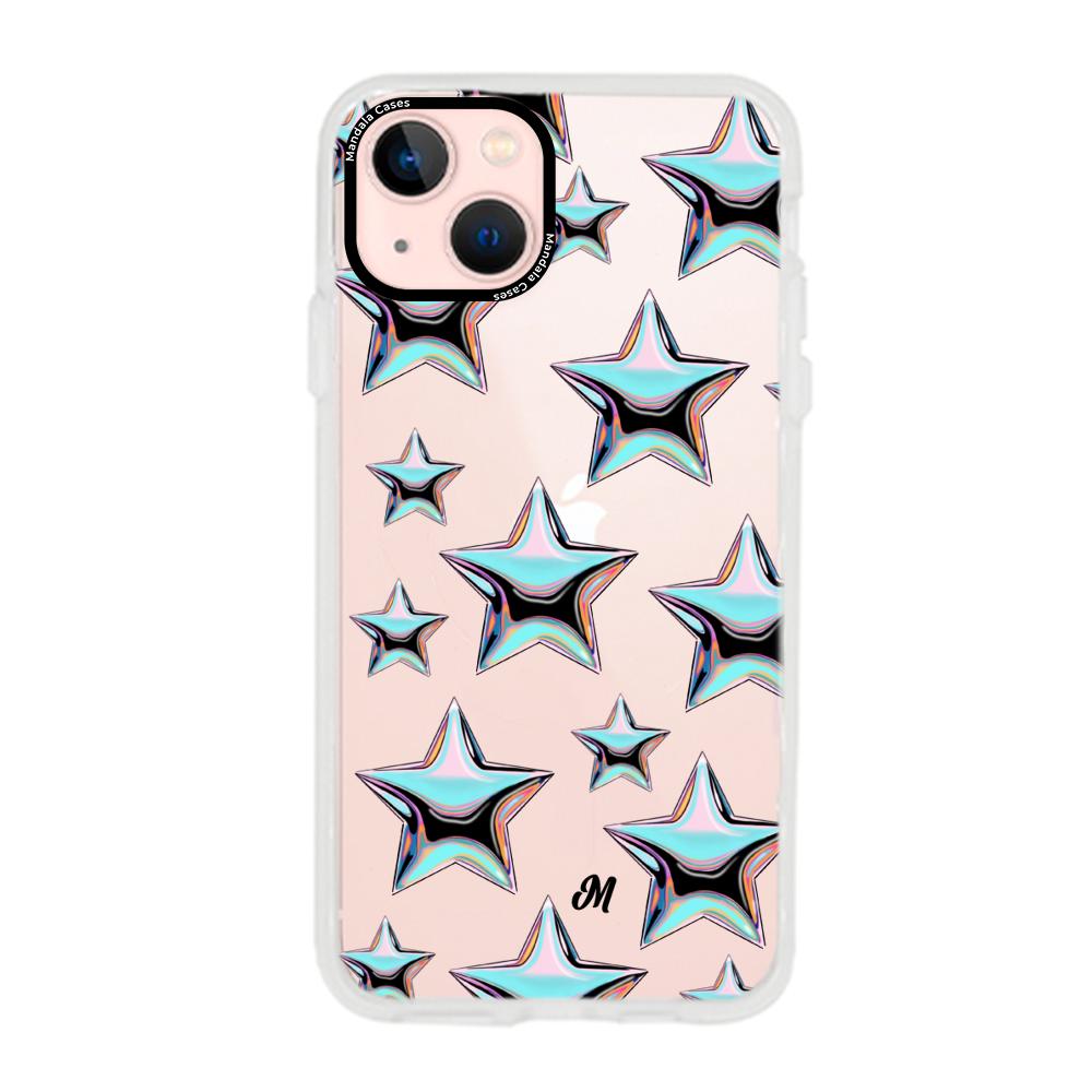 Case para iphone 13 Mini Estrellas tornasol  - Mandala Cases