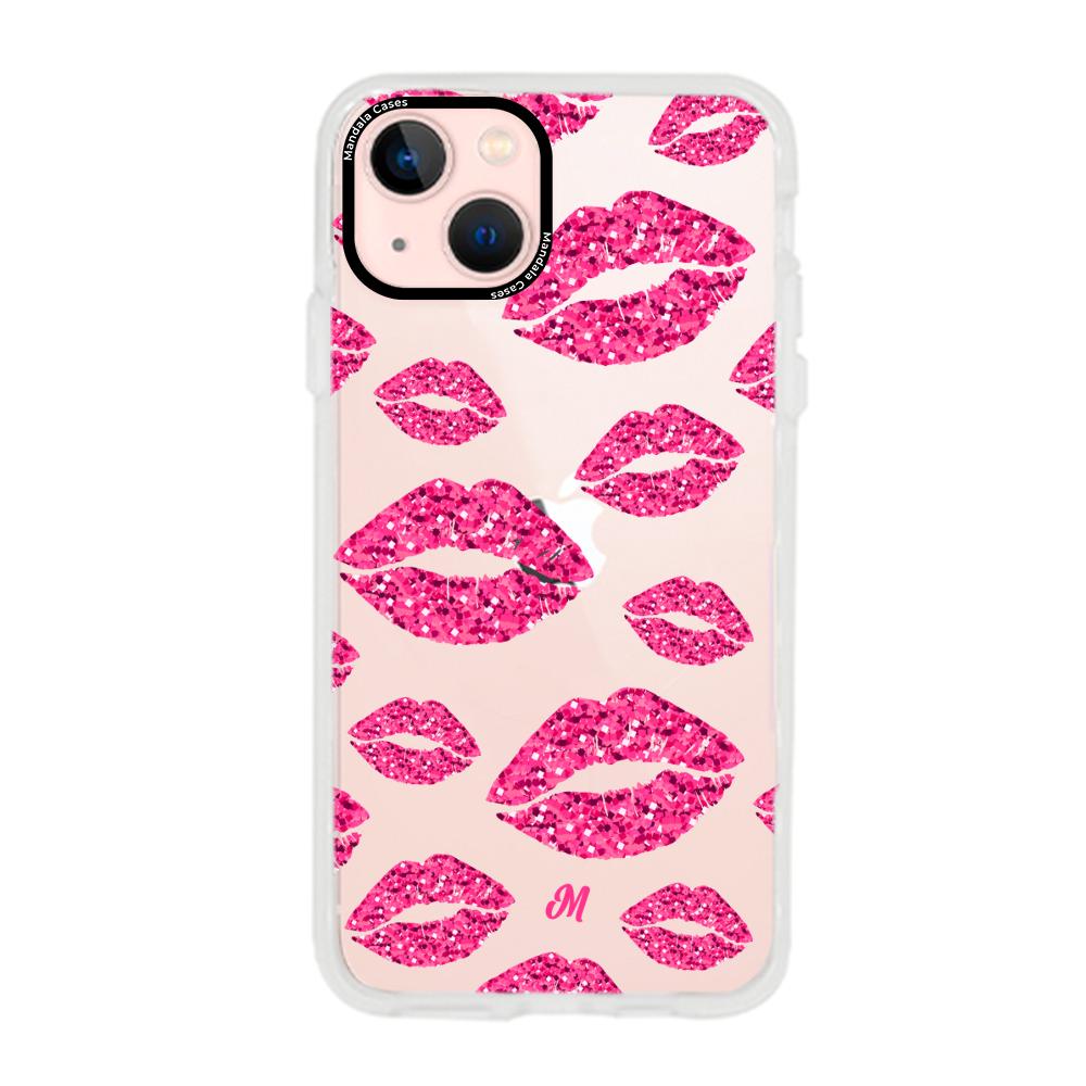 Case para iphone 13 Mini Glitter kiss - Mandala Cases