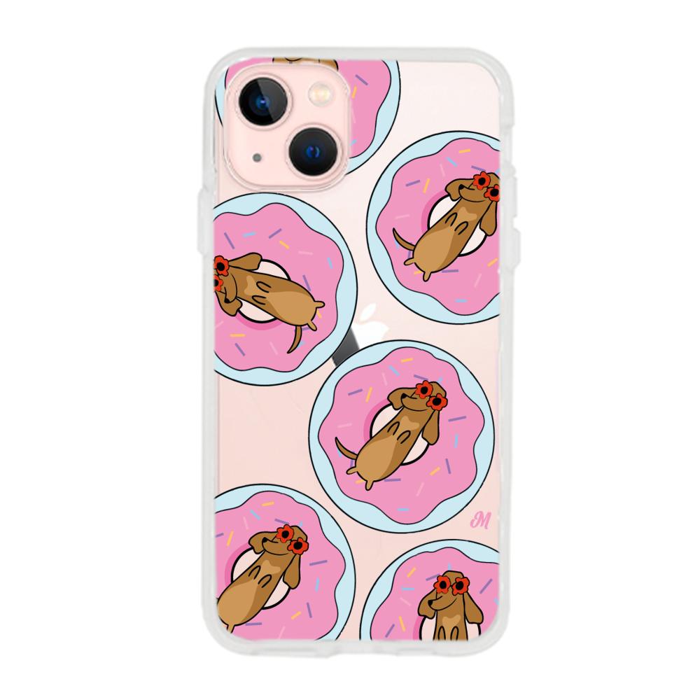 Case para iphone 13 Mini Perritos y Donas - Mandala Cases