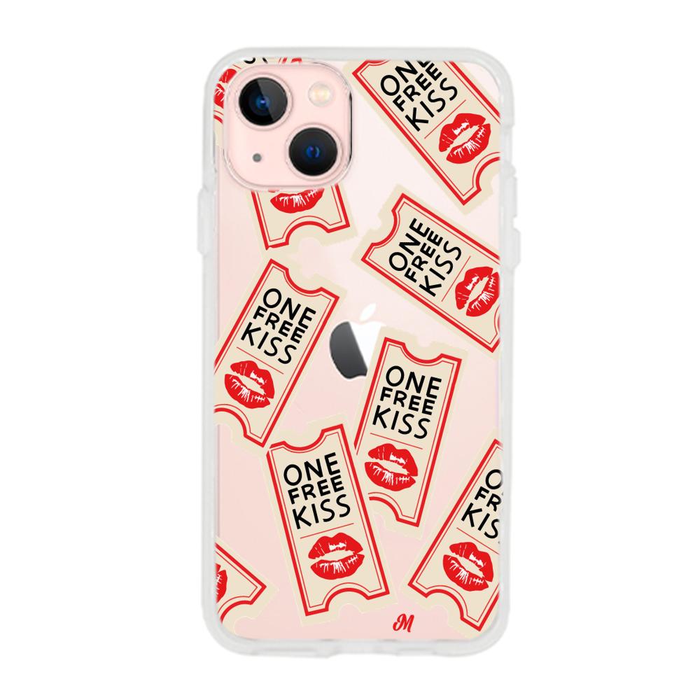 Case para iphone 13 Mini Kiss Ticket - Mandala Cases