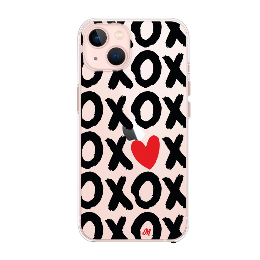 Case para iphone 13 Mini OXOX Besos y Abrazos - Mandala Cases