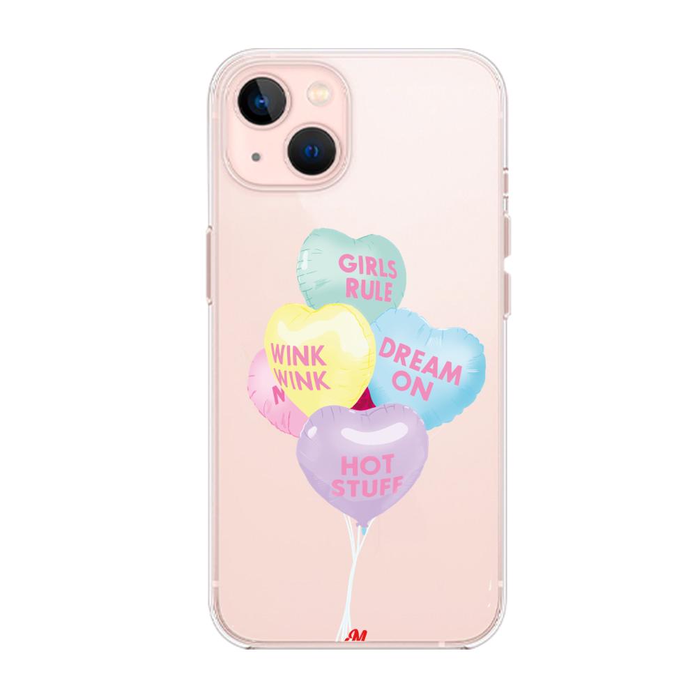 Case para iphone 13 Mini Lovely Balloons - Mandala Cases