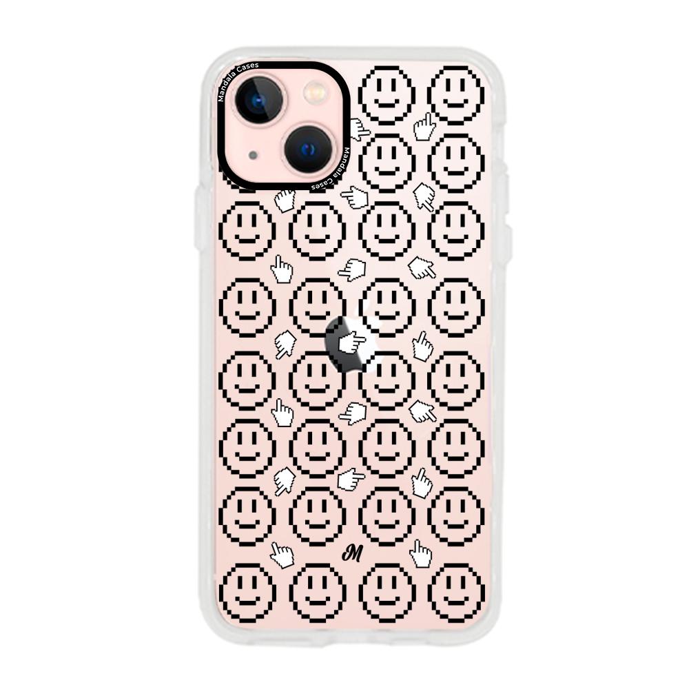 Case para iphone 13 Mini Caritas pixel - Mandala Cases