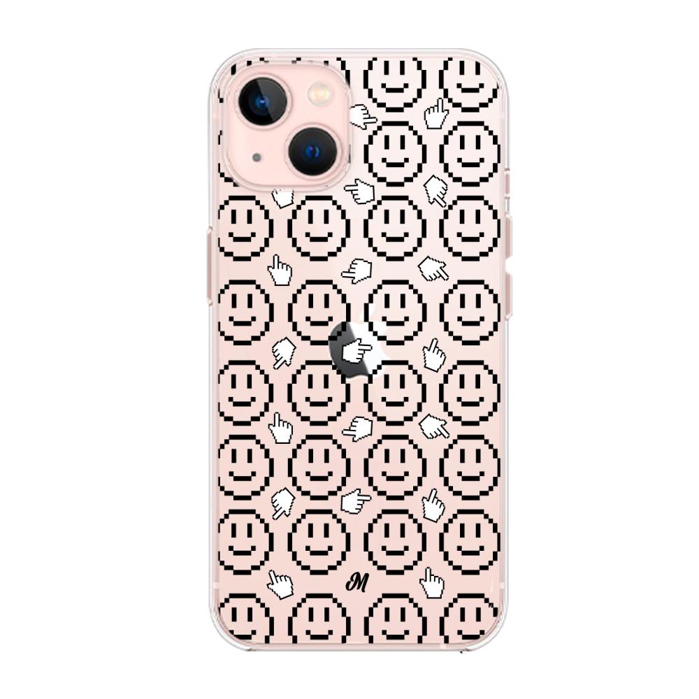 Case para iphone 13 Mini Caritas pixel - Mandala Cases