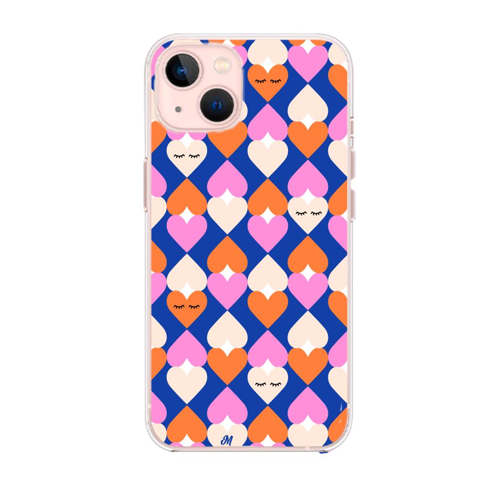 Case para iphone 13 Mini poker hearts - Mandala Cases